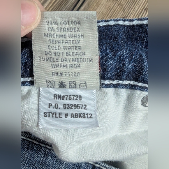 BKE Women's Boot Cut Jeans - Blue - Picture 11 of 12